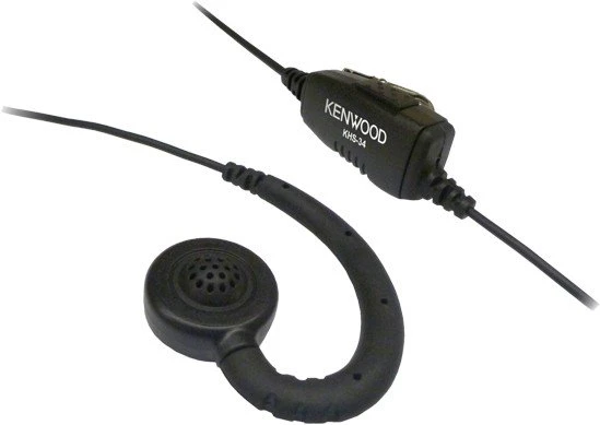 Kenwood KHS-34 schwarz, Ohrhörer/Mikrofon
