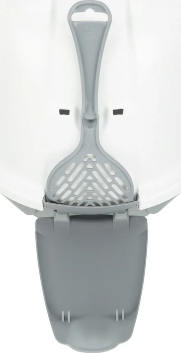 Trixie Ecktoilette Maro mit Haube, grau/weiß (40356) – Bild 8