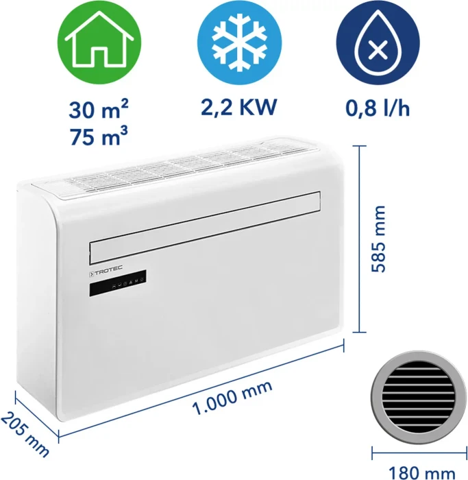 Trotec PAC-W 2200 S WIFI