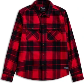 Bergans Nordmarka Flannel Hemd langarm red/black check (Herren)