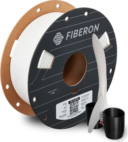Polymaker Fiberon PET-GF15 PET, weiß, Spule, 1.75mm, 1.00kg