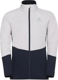 Odlo Engvik Funktionsjacke white/dark sapphire (Junior)