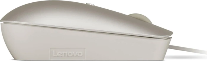 Lenovo 540 USB-C Wired Compact Mouse Sand, USB