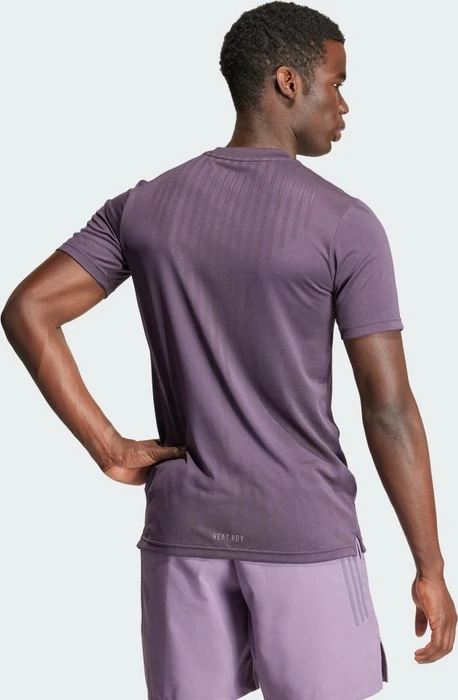 adidas HIIT Airchill Workout Funktionsshirt kurzarm aurora black (Herren)
