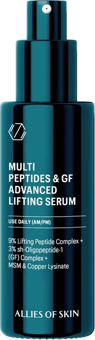Allies Of Skin Multi Peptides & GF Advanced Lifting Serum, 50ml