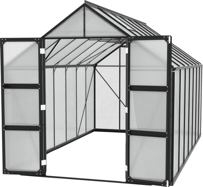 Vitavia Domus 11500 HKP 6mm Gewächshaus schwarz