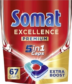 Somat Excellence Premium 5in1 Geschirrspültabs, 67 Stück
