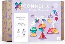 Connetix 48 Pastel Shape Expansion Pack