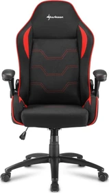 Sharkoon Elbrus 1 Gamingstuhl, schwarz/rot