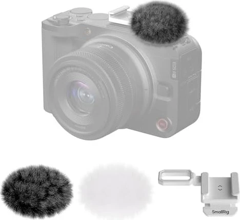 SmallRig Furry Windscreen Kit für Canon EOS R50 V