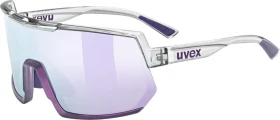 UVEX sportstyle 235 clear-met purple/mirror lavender