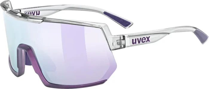 UVEX sportstyle 235 clear-met purple/mirror lavender