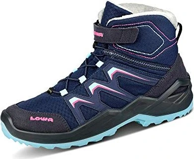 Lowa Maddox Warm GTX Mid navy/beere (Junior)