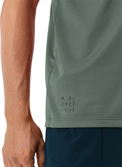 Vaude Qimsa Logo Funktionsshirt kurzarm agave (Herren)