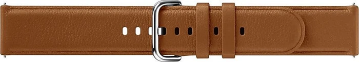 Samsung Leather Band 20mm für die Galaxy Watch Active 2 braun