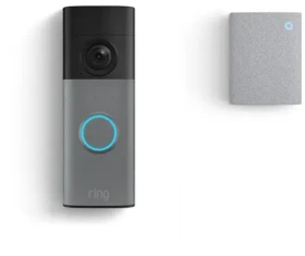 Ring Battery Video Doorbell Gen2, Speckled Grey, inkl. Türgong, Video-Türklingel