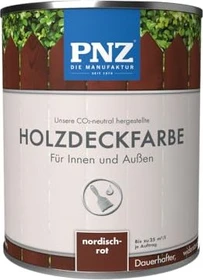 PNZ Holzdeckfarbe nordischrot, 2.5l