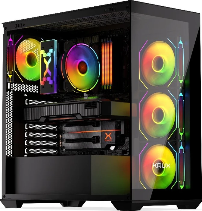 Krux Exo Black, Glasfenster