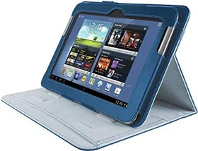 Trust Premium Folio Stand für Galaxy Tab 2 10.1 blau (19175)