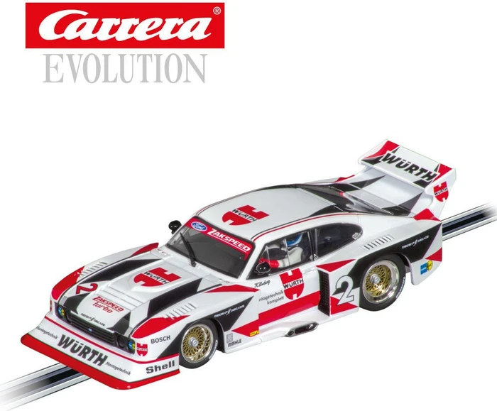Carrera Evolution Ford Capri Zakspeed Turbo Jägermeister Racing Team, No.1