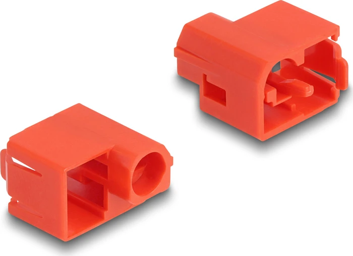 DeLOCK RJ-45 Stecker Portblocker, inkl. Werkzeug, 10er-Pack