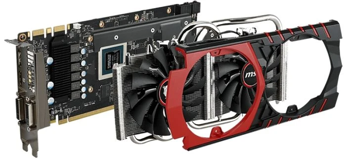 MSI GeForce GTX 970 Gaming 4G, 4GB GDDR5, 2x DVI, HDMI, DP