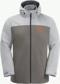 Jack Wolfskin Taubenberg 3in1 Funktionsjacke smokey grey (Herren)