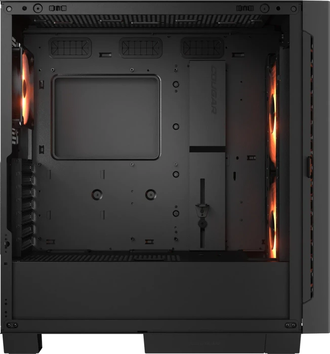 Cougar Airface ECO RGB, schwarz, Glasfenster