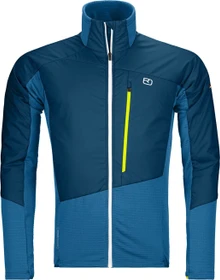 Ortovox Westalpen Swisswool Hybrid Funktionsjacke petrol blue (Herren)