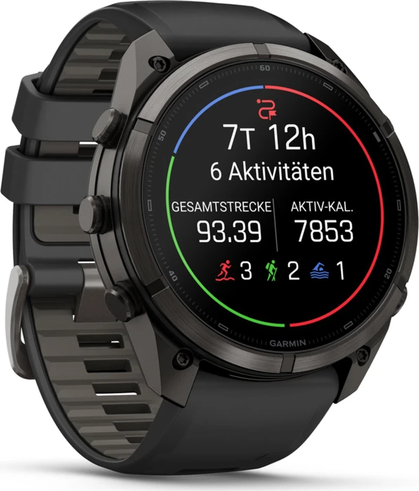 Garmin Fenix 9 Pro 51mm carbon grey dlc titanium/black-pebble grey