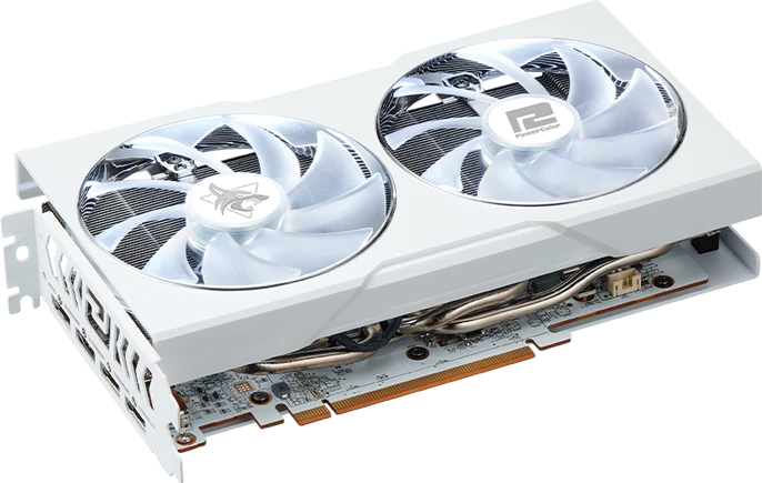 PowerColor Hellhound Radeon RX 6650 XT Spectral White, 8GB GDDR6, HDMI, 3x DP