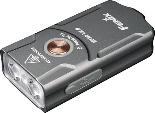 Fenix E03R V2.0 Taschenlampe grau