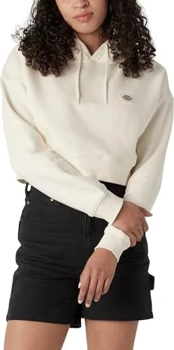 Dickies Oakport Cropped Hoodie ecru (Damen)