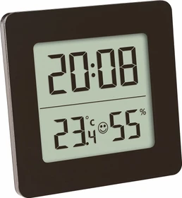 TFA Dostmann Temperaturstation schwarz, digital