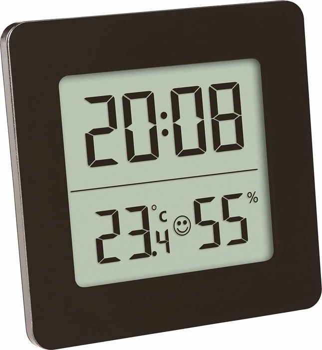 TFA Dostmann Temperaturstation schwarz, digital