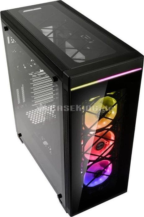 Lian Li Alpha 550X schwarz, Glasfenster