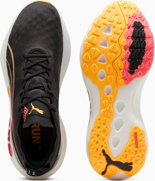 Puma ForeverRun NITRO puma black/sun stream/sunset glow (Herren)