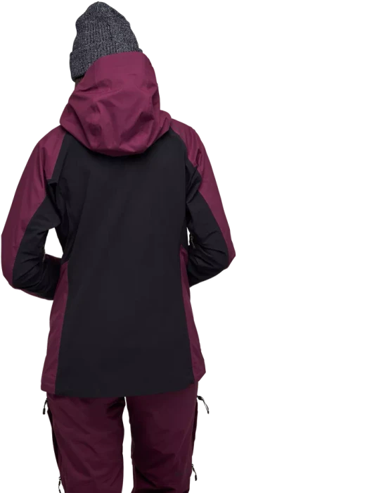 Black Diamond Dawn Patrol Hybrid Shell Funktionsjacke blackberry (Damen)