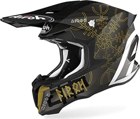 Airoh Twist 2.0 Sword matt schwarz/weiß/gold/grau
