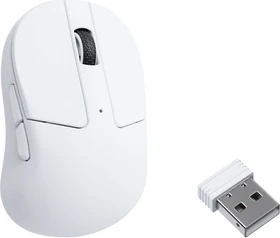 Keychron M4 Wireless Mouse weiß, USB/Bluetooth