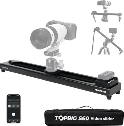 Accsoon Toprig S60 Video Slide - Motorisierter Kamera-Slider