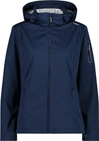 CMP Zip Hood Softshell Funktionsjacke blue/ghiaccio (Damen)