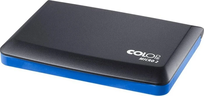 COLOP Kombibox Stempelkissen Set Micro 2 + Stempelfarbe 801, schwarz