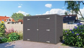 Bertilo Bike Box Gerätehaus 207x103cm anthrazit