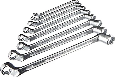Stahlwille Stabil 20/8 Doppelringschlüssel Schraubenschlüsselsatz, 8-tlg.