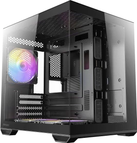 Antec CX60M ARGB, schwarz, Glasfenster