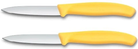 Victorinox SwissClassic Gemüsemesser gelb, 2 Stück