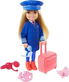 Mattel Barbie - Chelsea Karrierepuppe Pilotin