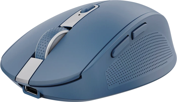 Trust Ozaa Compact Wireless Mouse blau, USB/Bluetooth