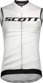 Scott RC Pro Trikot ärmellos weiß/schwarz (Herren)